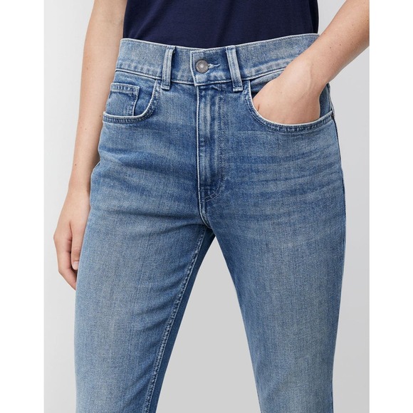 Lafayette 148 New York LI48 Denim Reeve Straight Jeans - Picture 3 of 13